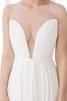 Abito da sposa sexy cuore distintivo con cascata volant cerniera pudica - 2