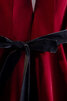 Robe demoiselle d'honneur a salle intérieure cordon coupé sexy bref - 5