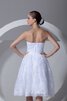 Robe de graduation romantique ligne a appliques de bustier avec sans manches - 7