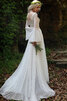 Robe de mariée longueur au ras du sol exquis fermeutre eclair textile en tulle longue - 4