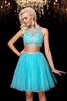 Abito Homecoming Convenzionale A-Line Principessa Alta Vita Sexy - 6