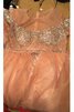 Robe de bal sexy femme branché distinguee fermeutre eclair en tulle - 2