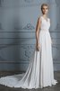 Robe de mariée séduisant broder longue facile naturel - 6