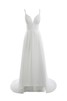 Robe de mariée vintage simple officiel couche multipliere textile en tulle - 1