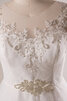 Robe de mariée incroyable en satin formelle intemporel elégant - 9