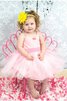 Abito da Cerimonia Bambini A-Line con Fusciacca con Nastro con Piega Quadrato Ball Gown - 1