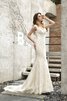 Abito da sposa seducente in pizzo v-scollo all aperto in pizzo alla moda - 10