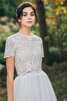 Robe de mariée arrivée au cheville col ras du cou unique vintage romantique - 6