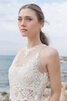 Robe de mariée plissé derniere tendance longueur au ras du sol en chiffon avec sans manches - 3