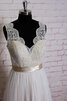 Abito da Sposa con Fusciacca Schiena Nuda Formale E Informale Semplice Queen Anne Pudica - 4