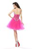 Normale Taille Prinzessin Herz-Ausschnitt Formelles Bezauberndes Cocktailkleid - 2