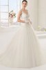 Abito da Sposa A Terra Vintage seducente a Sala Ball Gown Schiena Nuda - 1