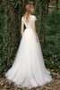 Abito da sposa moderno naturale lusso retro conservatore incantevole - 3