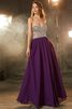 A Linie Prinzessin Normale Taille Herz-Ausschnitt Sittsames Abendkleid - 3