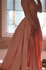 Robe de bal romantique chic nature vintage en satin - 4