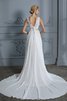 Robe de mariée séduisant broder longue facile naturel - 2