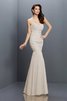 Chiffon Plissiertes Bodenlanges Brautjungfernkleid mit Herz-Ausschnitt mit Empire Taille - 16