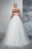 Abito da Sposa Elegante Ball Gown Farfalla Ornamento Alta Vita Senza Spalline - 2