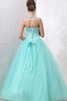 Abito Quinceanera A-Line Cuore Ball Gown con Perline in Tulle - 4