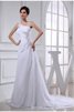 Prinzessin Ärmelloses A-Line Empire Taille Brautkleid mit Applike - 1