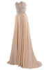 Robe de bal derniere tendance ligne a de bustier en chiffon v encolure - 4