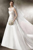 Robe de mariée en dentelle noble manche nulle longue formelle - 5