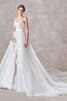 Robe de mariée en tulle a salle intérieure absorbant en satin sexy - 5