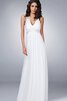 Robe de mariée sexy moderne plissé avec perle fermeutre eclair - 1