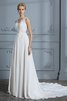 Robe de mariée séduisant broder longue facile naturel - 5