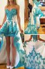 Robe de bal romantique attirent haut bas manche nulle ligne a - 1