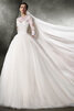 Robe de mariée absorbant a salle intérieure couverture avec dentelle romantique naturel - 2