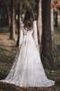 Robe de mariée unique au jardin romantique delicat serieuse - 3