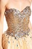 Abito da Ballo sogno Cuore Ball Gown A-Line con paillette A Terra - 3