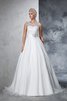 Robe de mariée longue vintage delicat avec décoration dentelle avec sans manches - 3