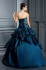 Duchesse-Linie Ärmelloses Taft Sittsames Quinceanera Kleid mit Rücken Schnürung - 2