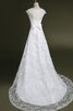 Robe de mariée luxueux en satin ceinture en étoffe boutonné textile en tulle - 2