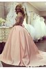 Robe de bal romantique chic nature vintage en satin - 2