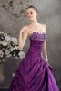 Gesticktes Herz-Ausschnitt pick up Quinceanera Kleid mit Applikation - 7