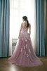 Glamouroso&Dramatico Vestido de Novia de De moda de Lujoso de Natural - 3