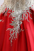 Vestido de Novia de Corte princesa de Honorable de Encaje Adorno de Escote sin tirantes - 8