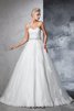 Robe de mariée distinguee intemporel longue de mode de bal avec sans manches - 1