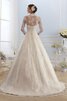 Abito da Sposa in Raso Semplice Spazzola Treno senza spalline Ball Gown Senza Maniche - 4