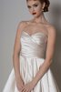 Robe de mariée chic informel charmeuse en satin au niveau de genou - 4