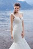 Abito da Sposa Sirena A Terra con Applique Senza Maniche Cuore in pizzo - 1