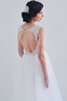 Abito da sposa con cristino cuore a terra speciale a-line in tulle - 2