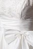 Robe de mariée facile elégant vintage ceinture manche nulle - 5