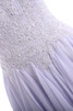 Abito da Sposa Naturale convenzionale Ball Gown Fancy con Cristino A Terra Pudica - 2