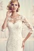 Robe de mariée romantique attirent luxueux femme branché de traîne moyenne - 3