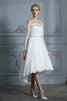 Robe de mariée fermeutre eclair splendide intemporel facile plissé - 4