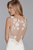 Abito da Sposa in pizzo Senza Maniche in Pizzo Shiena Sheer Tubino Naturale - 3